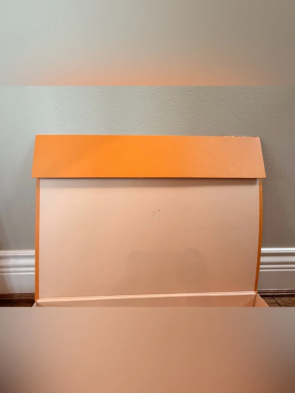 Louis Vuitton Orange Signature Gift boxes. 5 different variations.